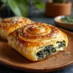 Golden Spinach and Cheese Pastry First Image