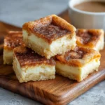 Cinnamon Sugar Cheesecake Bars First Image