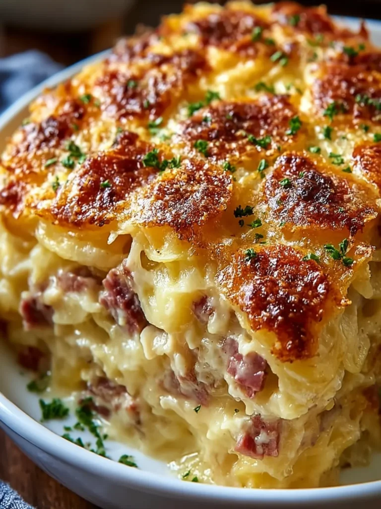 Savory Reuben Casserole Delight First Image