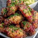 Korean-Style Spicy Glazed Wings First Image