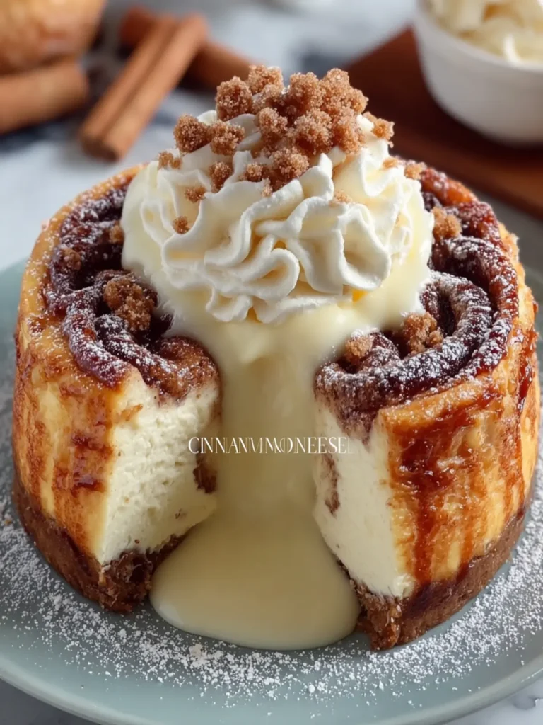 Cinnamon Bun Cheesecake Delight First Image