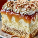 Caramel Almond Cream Cake First Image