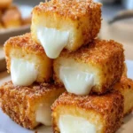 Golden Fried Milk Cubes First Image