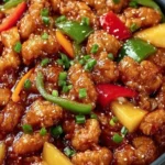 Spicy Sweet and Sour Chicken First Image