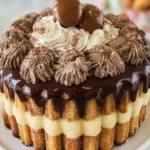 Decadent Churro Chocolate Cake First Image