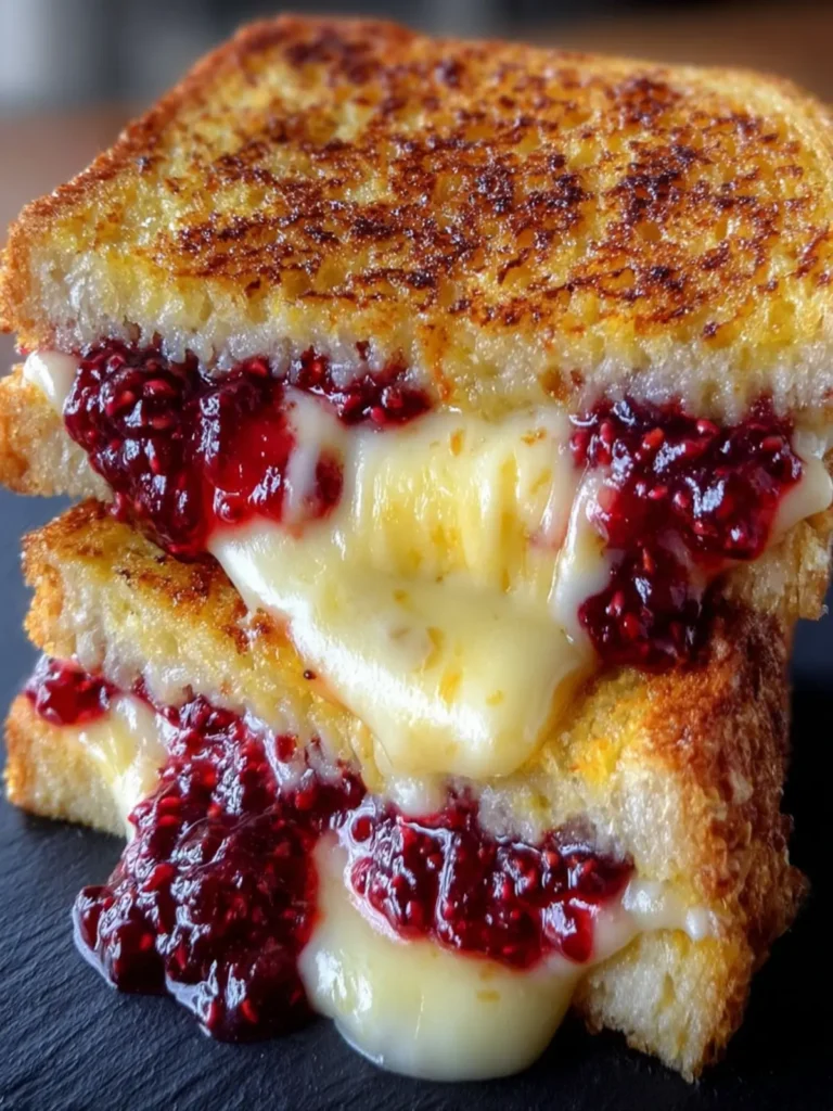Gourmet Grilled Cheese and Jam First Image