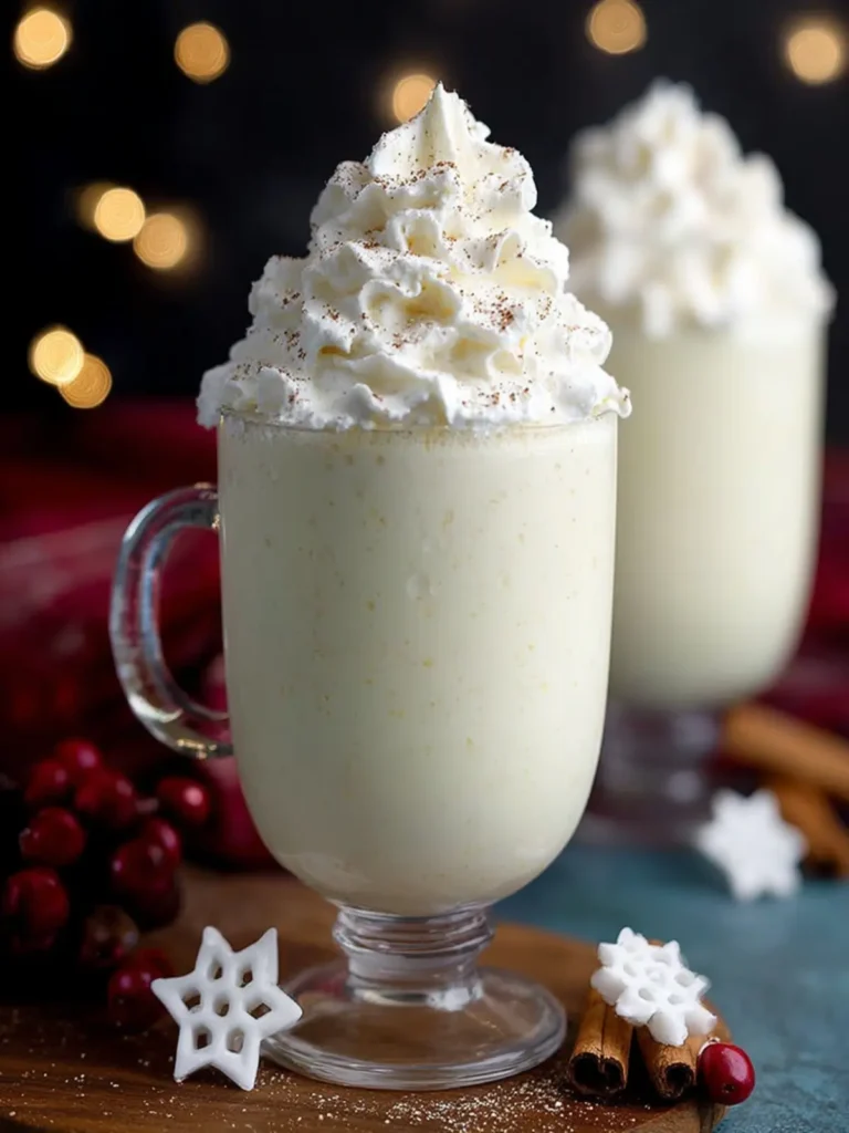 Creamy Holiday Eggnog Delight First Image