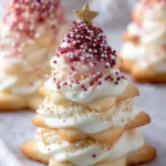 Festive Christmas Tree Cookies First Image