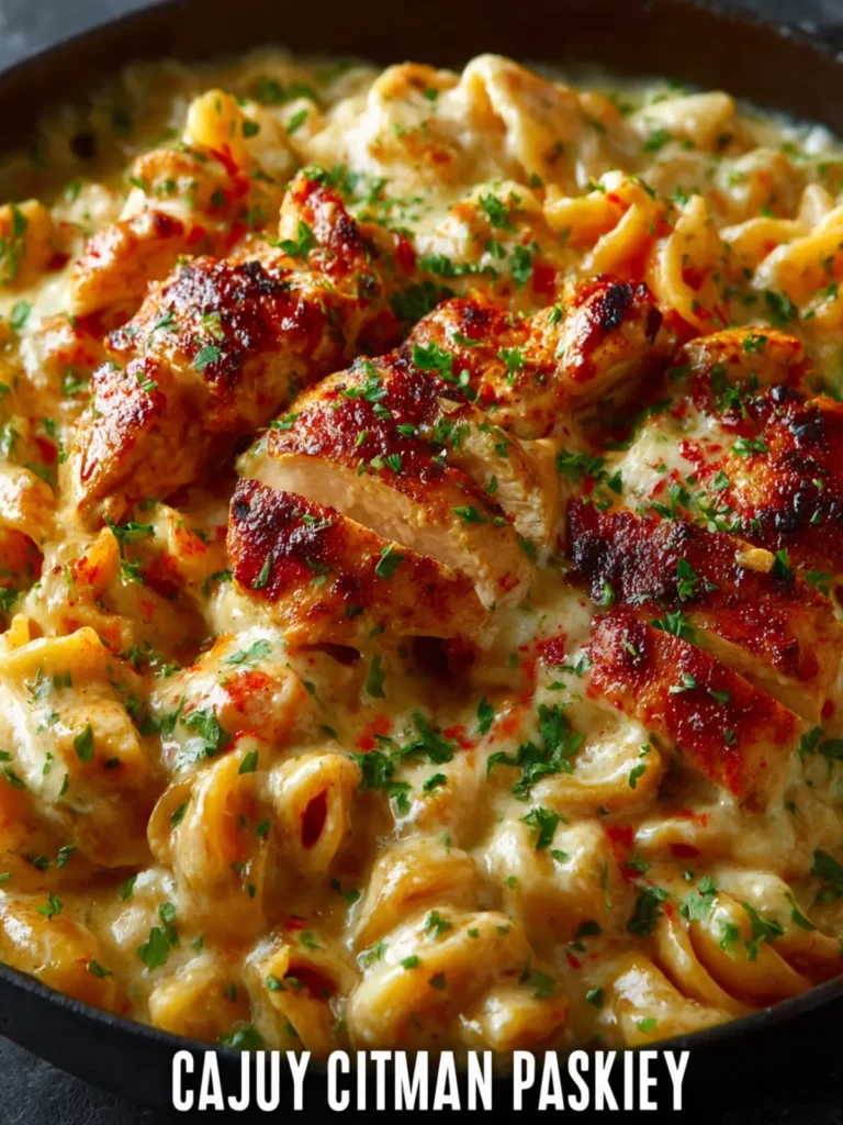 Creamy Cajun Chicken Pasta Skillet First Image