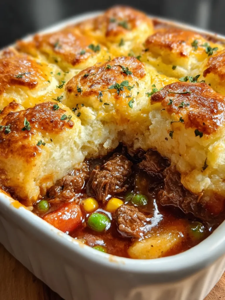 Irresistible Beef Pot Pie Casserole Your Family Will Demand First Image