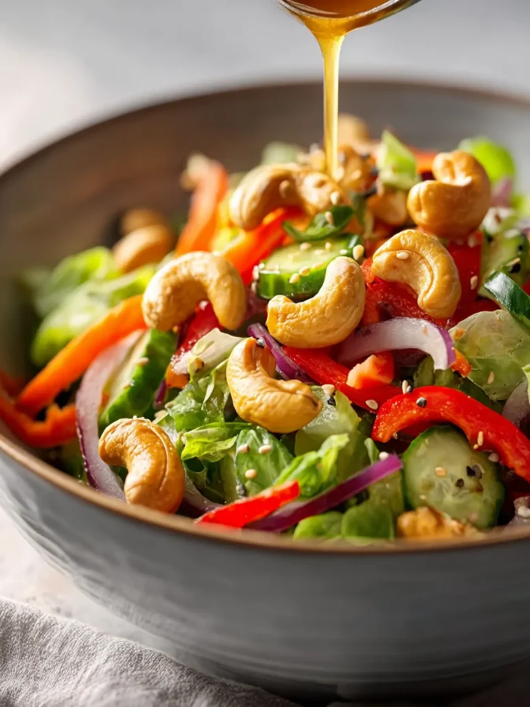 Cashew Crunch Salad Recipe First Image