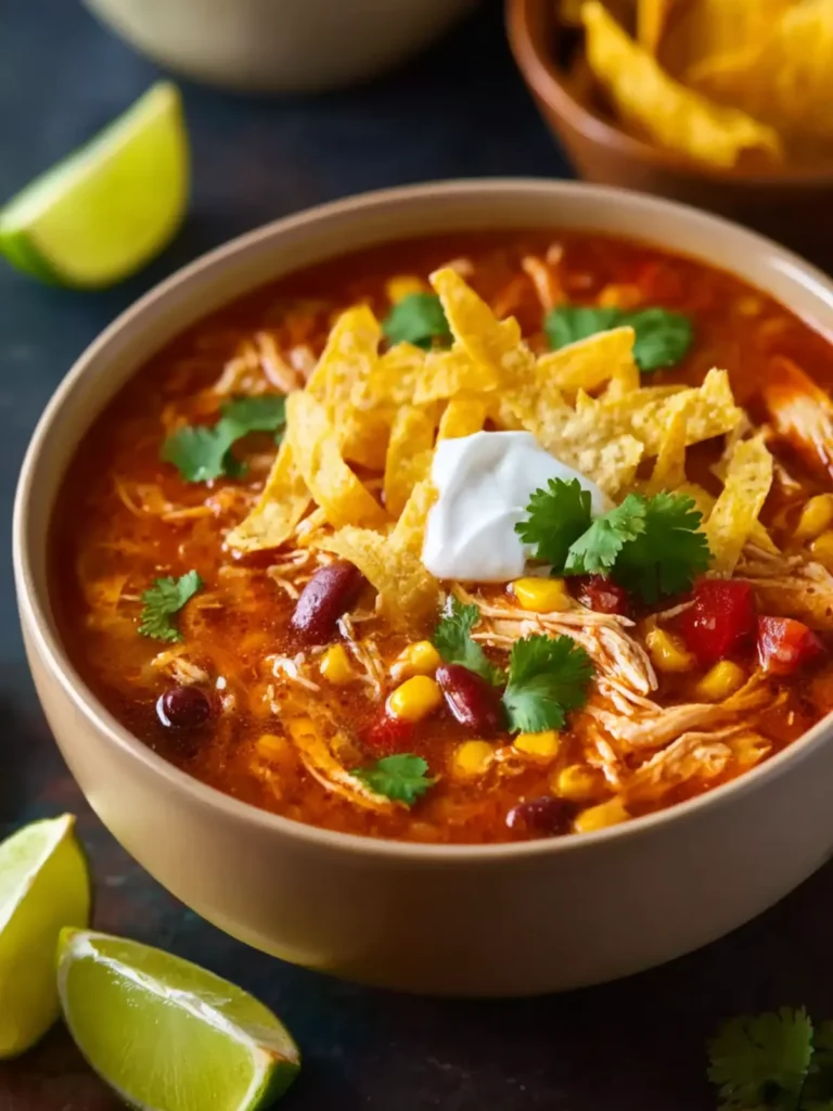 Chicken Taco Soup First Image