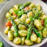 Pesto Gnocchi with Asparagus: Quick and Colorful Spring Delight First Image