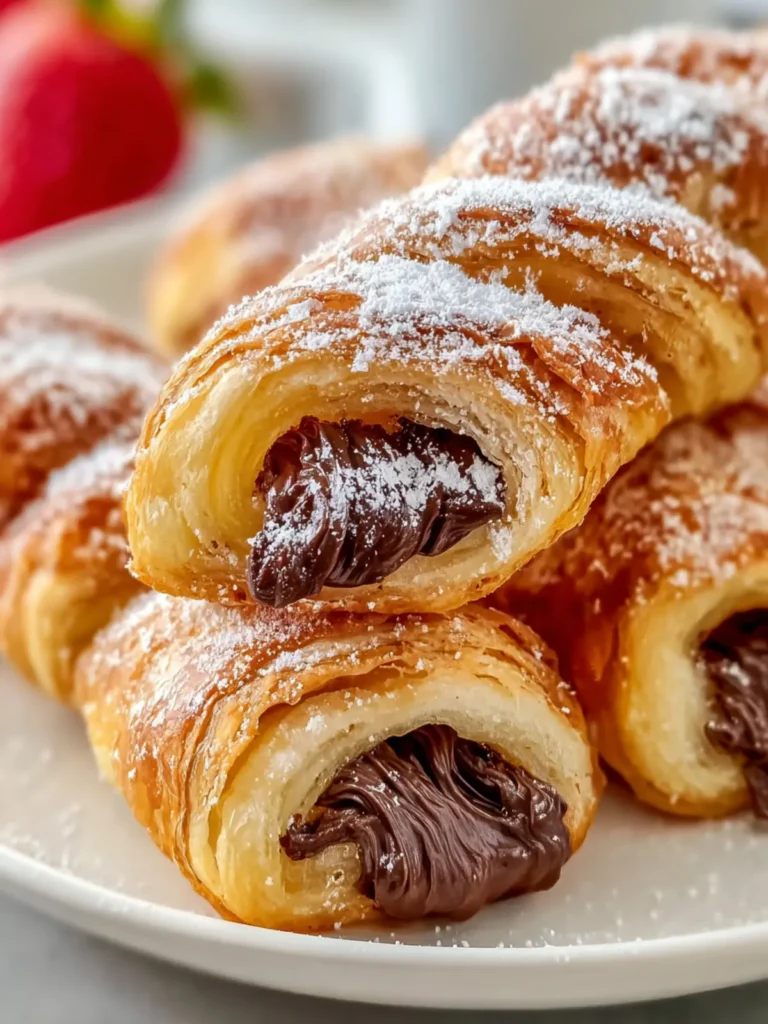 Indulge in Irresistible Nutella Pastry Twists Recipe First Image