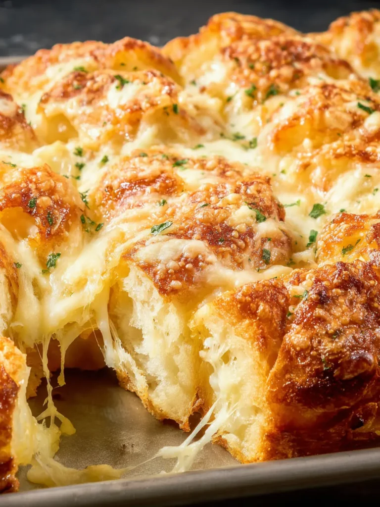 Cheesy Hawaiian Roll Garlic Bread First Image