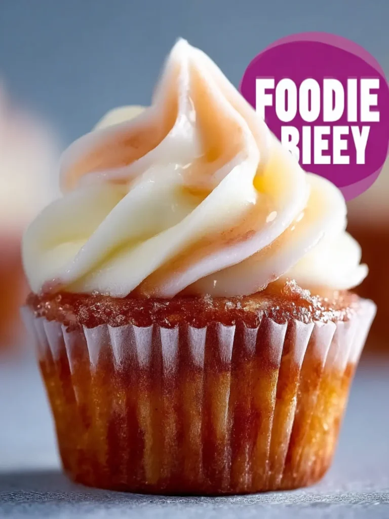 Cinnamon Roll Cupcakes With Swirl Frosting That Delight! First Image