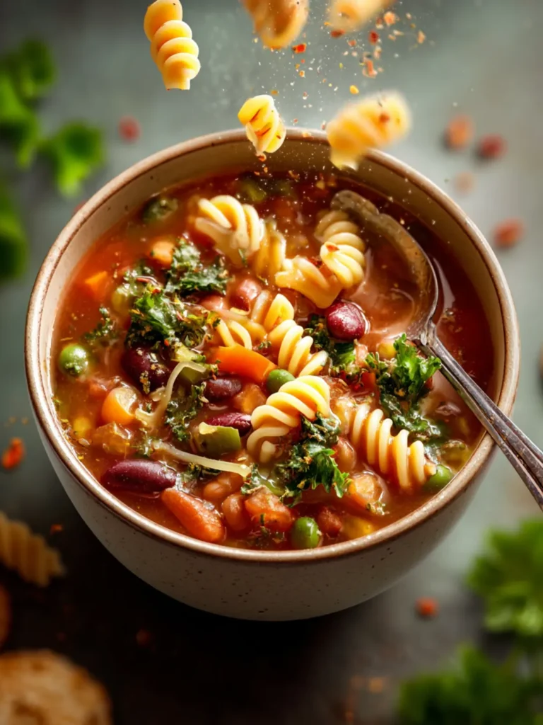 Classic Italian Minestrone Soup First Image