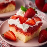 Strawberry Poke Cake First Image