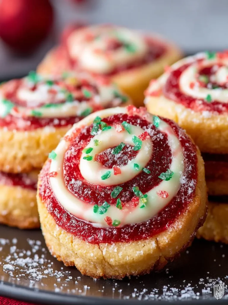 Christmas Pinwheel Cookies First Image