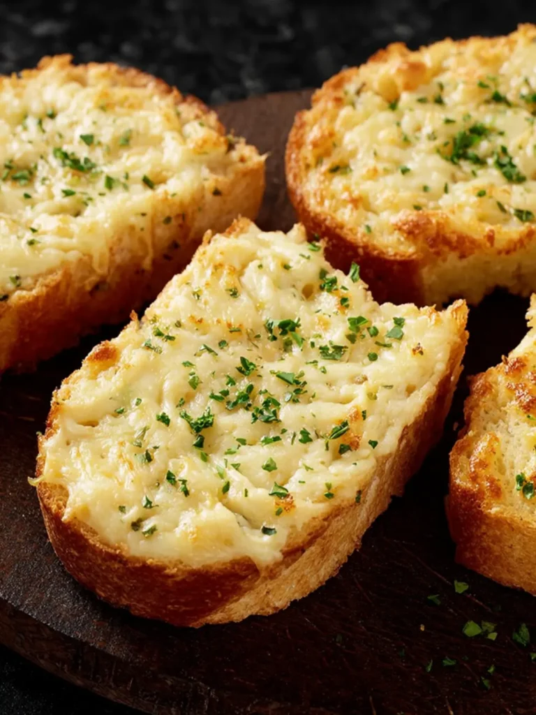 Air Fryer Garlic Cheese Bread First Image
