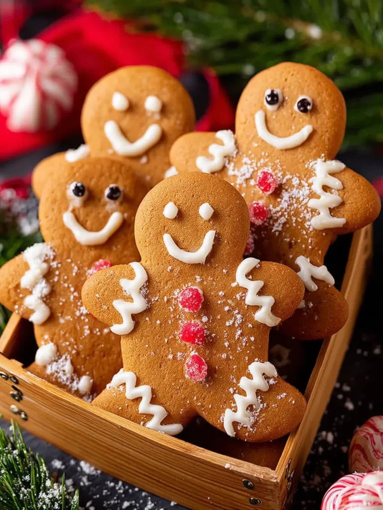 Gingerbread Men Cookies First Image
