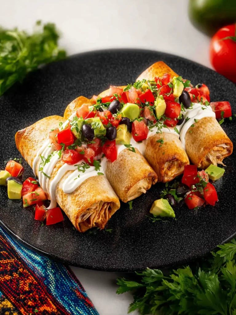 Chicken Chimichangas First Image