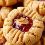 Peanut Butter Thumbprint Cookies First Image