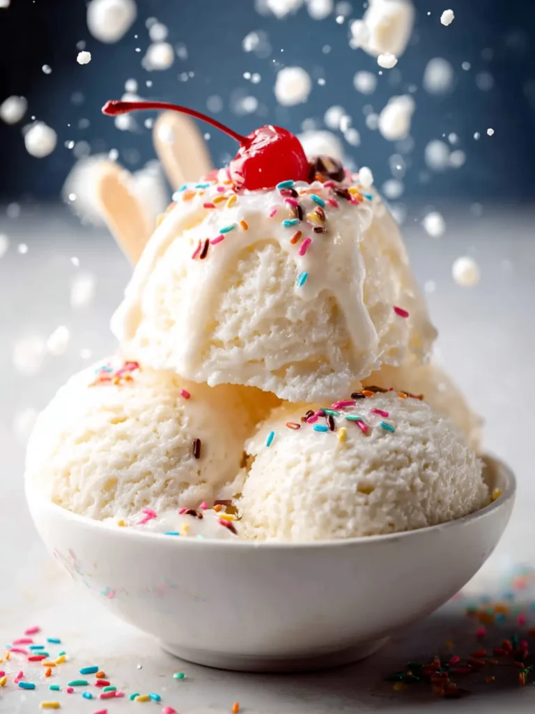 Delightful Snow Ice Cream Recipe for Winter Fun First Image