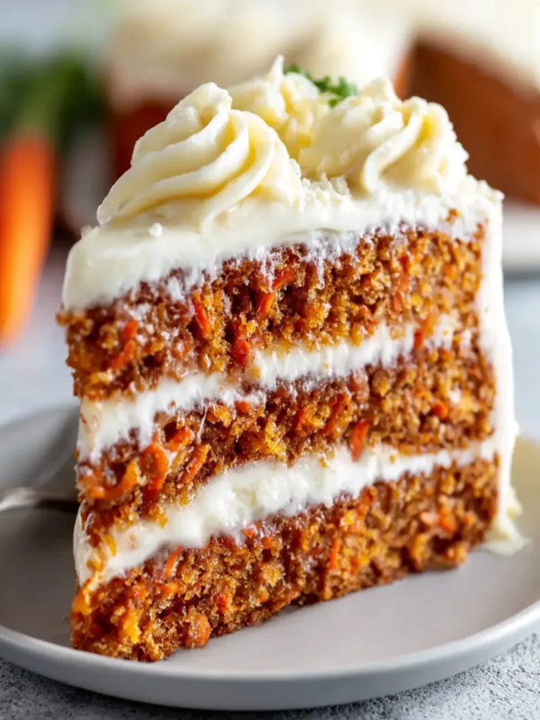 The Best Carrot Cake Recipe You’ll Want to Make Today First Image