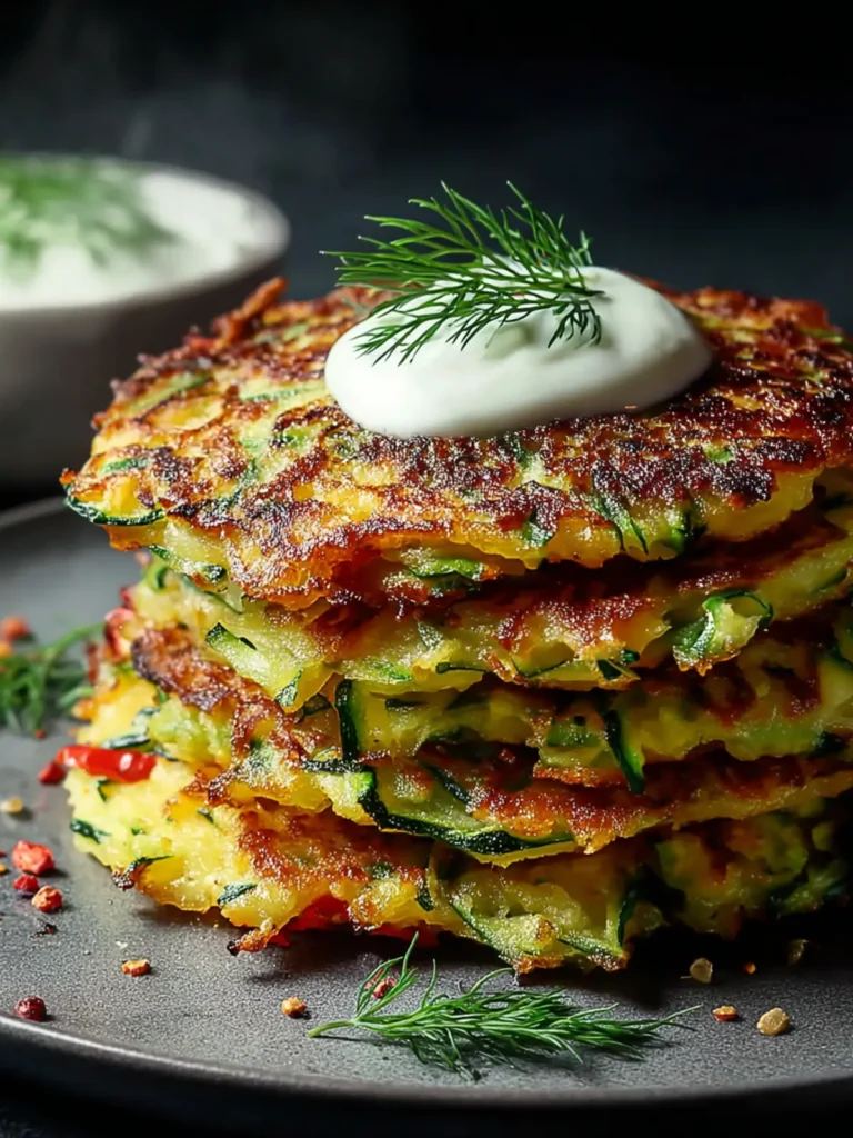Irresistible Zucchini Potato Pancakes Recipe to Try Today First Image