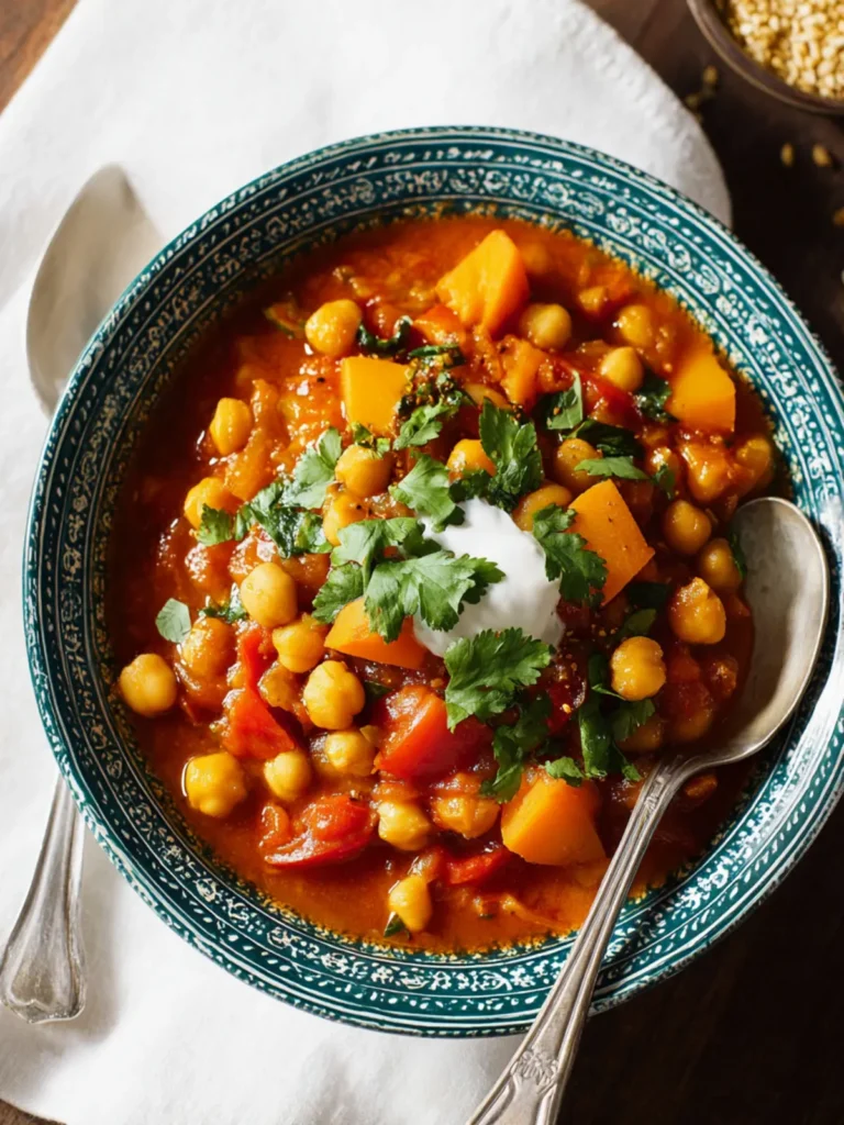 Moroccan Chickpea Stew First Image