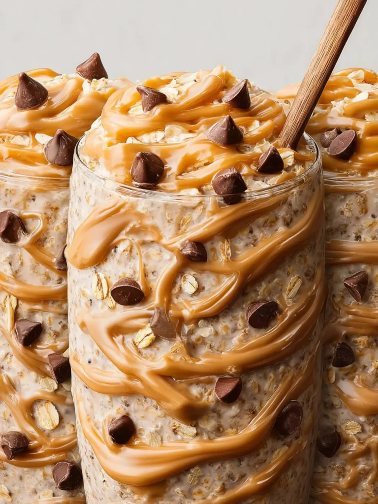 Peanut Butter Overnight Oats First Image
