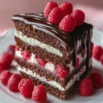Raspberry Chocolate Layer Cake First Image
