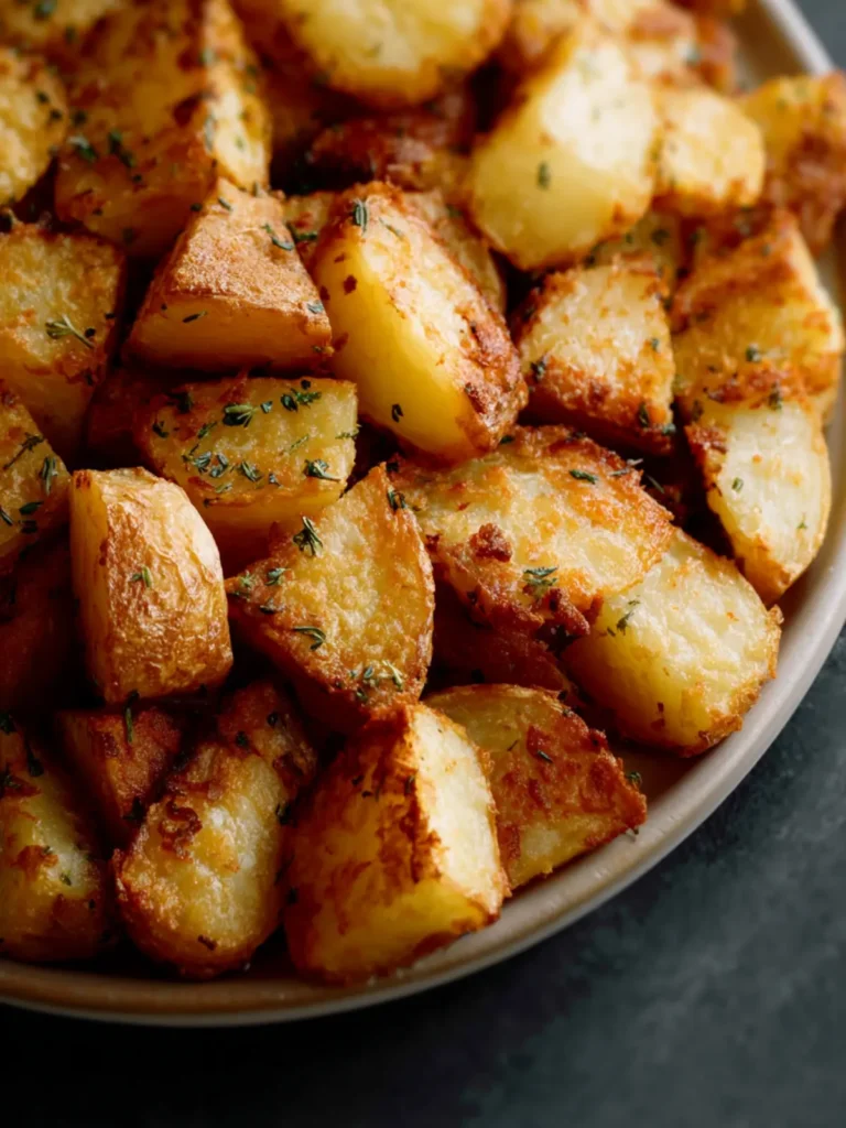 Roasted Parmesan Potatoes First Image