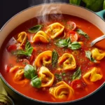 Tomato Tortellini Soup First Image