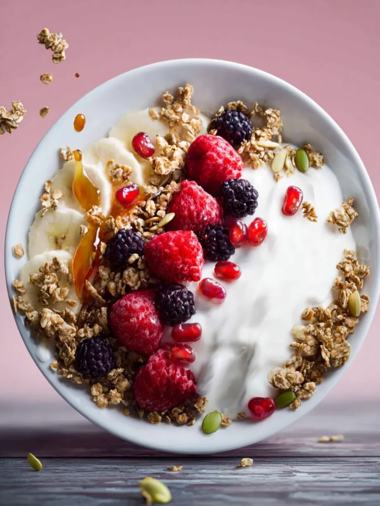Yogurt with Granola Bowl First Image