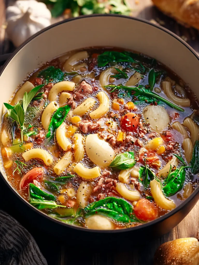 Cozy Pasta Soup Recipe: A Warm Hug in a Bowl First Image