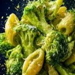 Smashed Broccoli Pasta First Image