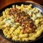 Cheesy Rotini with Garlic Parmesan Chicken First Image