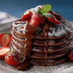 Chocolate Pancakes First Image