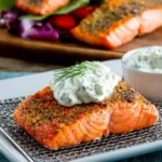 Greek Salmon with Tzatziki First Image