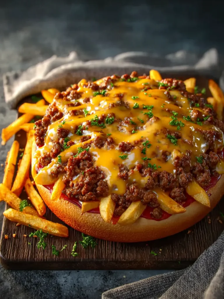 Cheeseburger French Fry Casserole First Image
