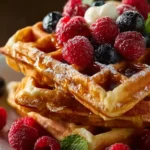 Fluffy and Filling Protein Waffles First Image