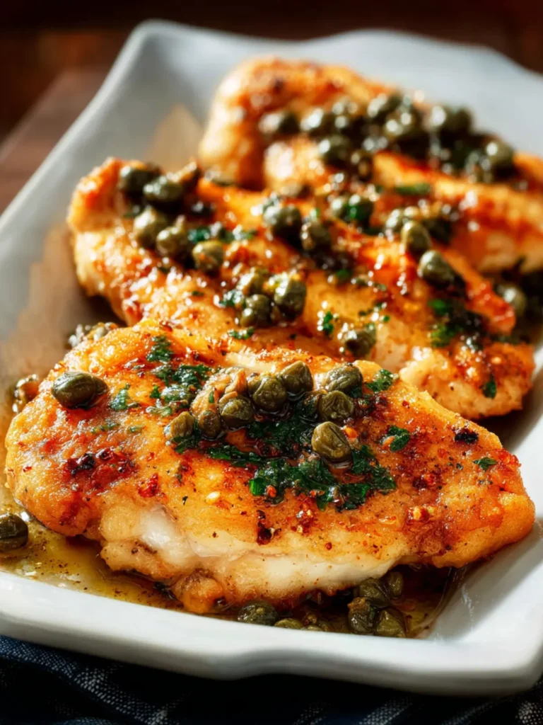 Chicken Piccata (with Fried Capers) First Image