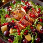 Christmas Salad with Honey Mustard Dressing First Image