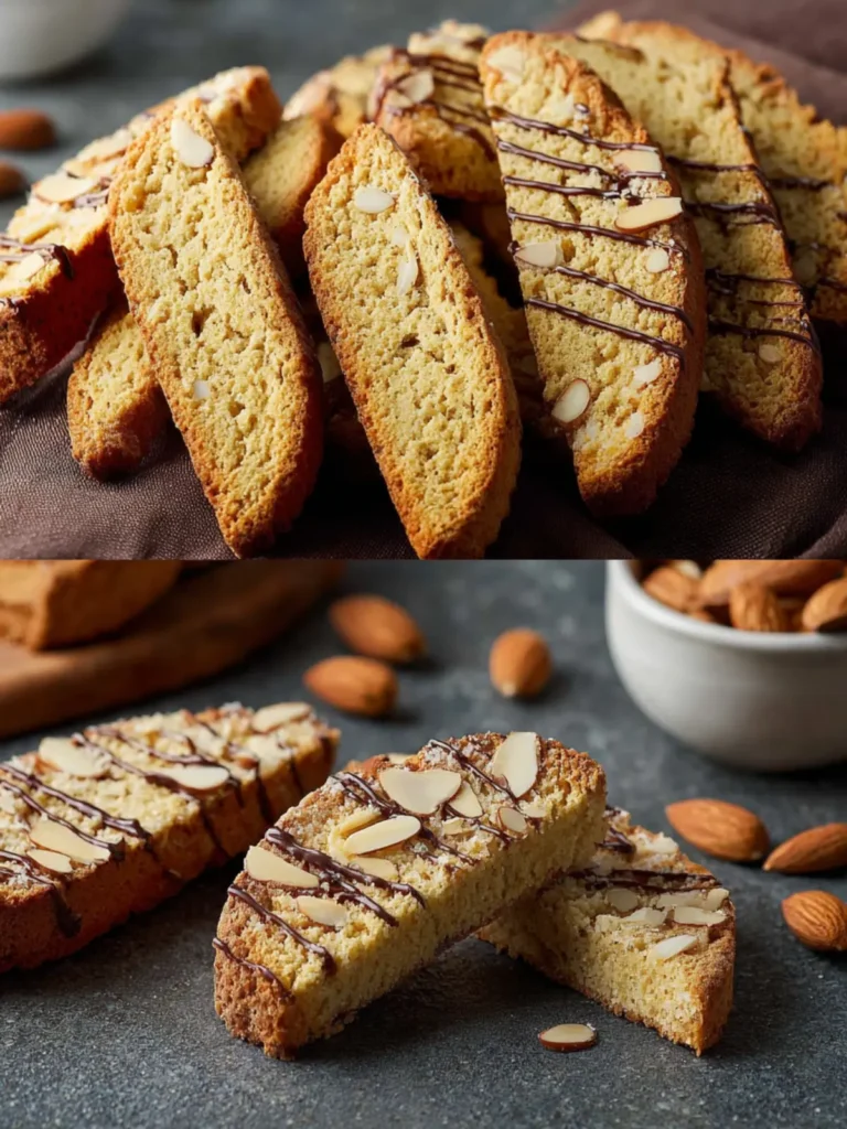 Crunchy Almond Biscotti (Easy Twice-Baked Cookies) First Image