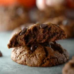 Double Chocolate Pumpkin Cookies First Image