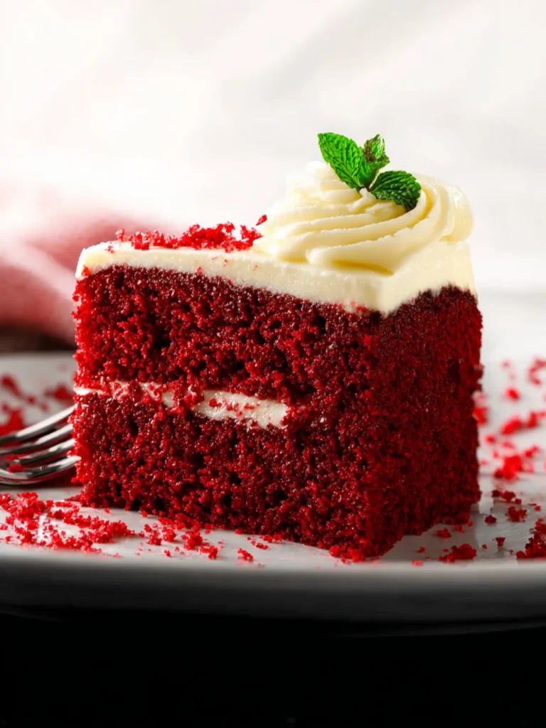 Easy Red Velvet Cake First Image