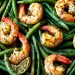 Green Beans and Shrimp (Sheet Pan Meal) First Image