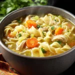 Instant Pot Chicken Noodle Soup For One First Image